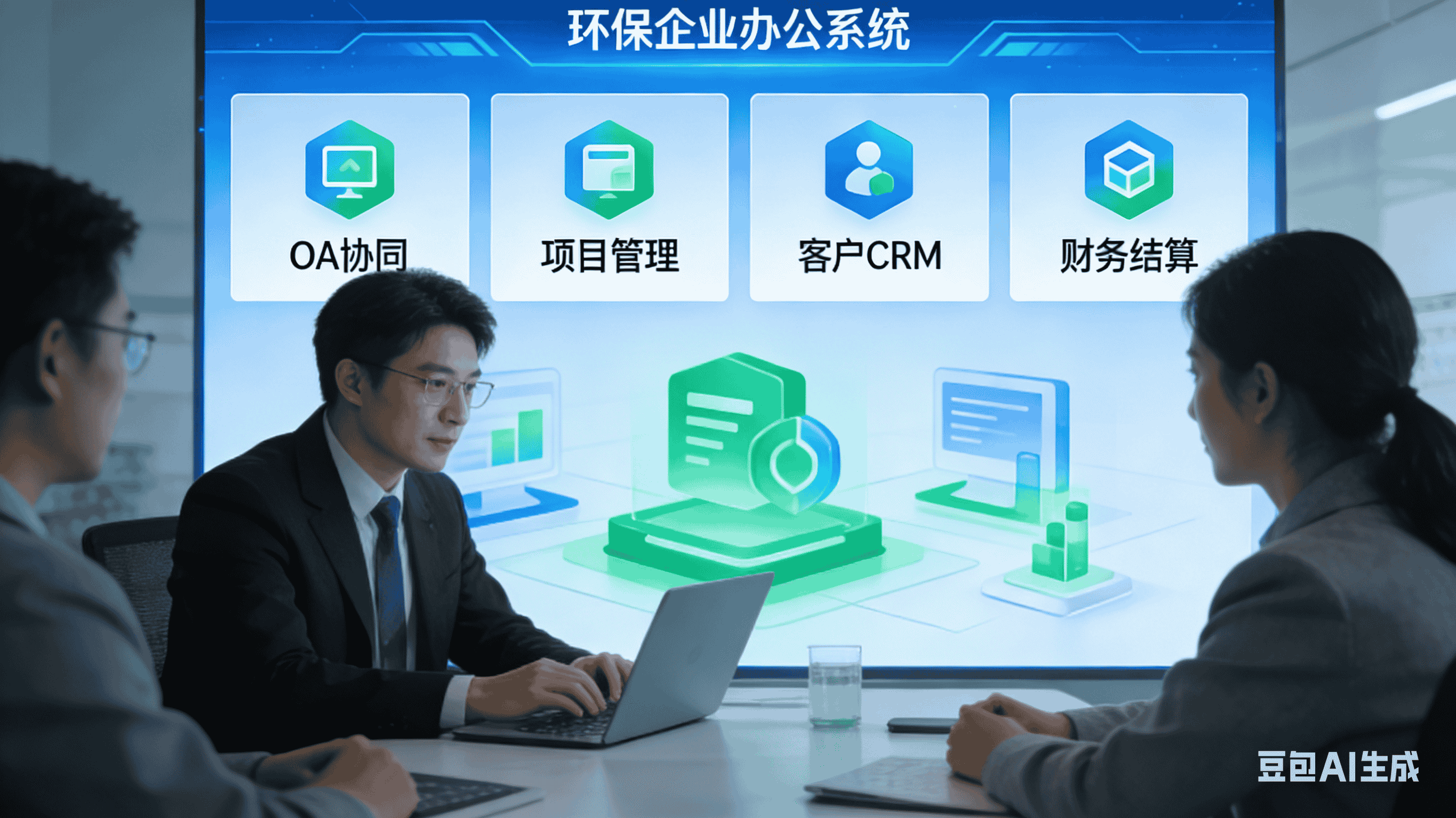 环保企业办公系统